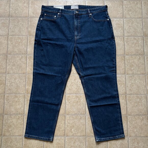 Everlane The Original Cheeky Jean - size 35, Indigo Rinse - Picture 3 of 11